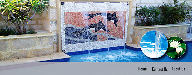 water feature mosaic